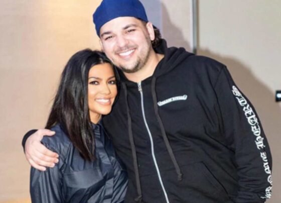 Kourtney Kardashian e Rob Kardashian