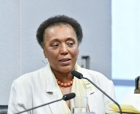 Vera Lúcia Santana de Araújo em pronunciamento na Comissão de Direitos Humanos do Congresso (arquivo)