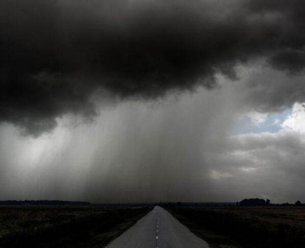 tempo - nuvens carregadas - inmet frente fria - chuva