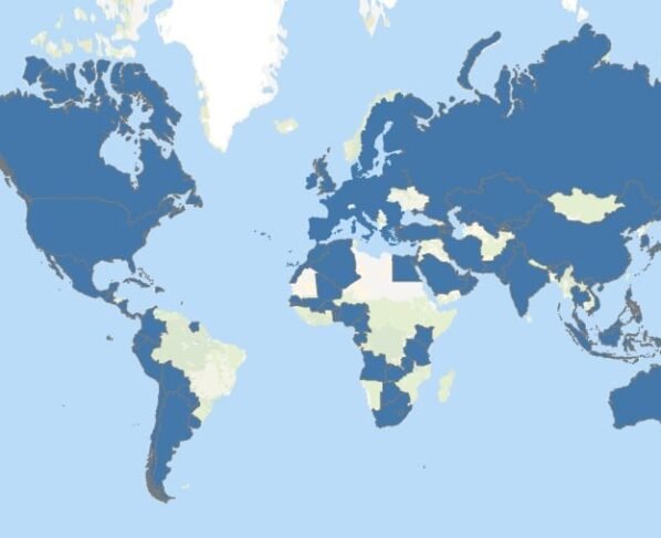 mapa painel interativo abertura de mercados