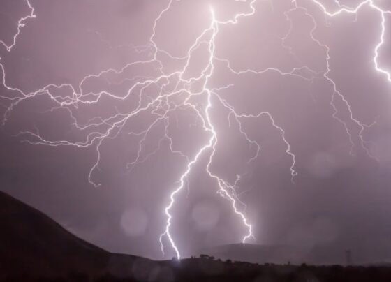 temporais, previsão, tempo - raios
