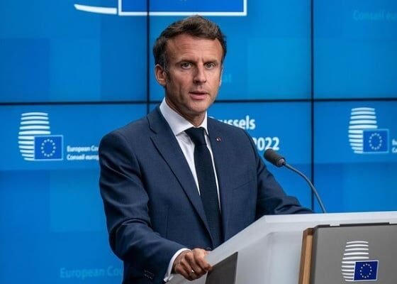 Macron , presidente da França