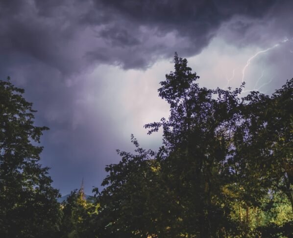 chuva, temporal, raios, tempestade