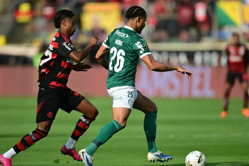 Flamengo x Palmeiras. - Foto: Ernesto Benavides/AFP