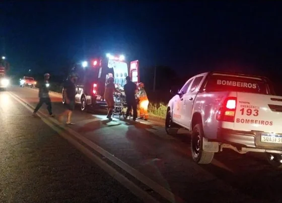Acidente na BR-163 deixa jovem em estado grave em Matupá