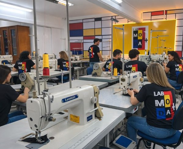 Laborat&oacute;rio - moda - costura -  LAB Moda &Eacute;