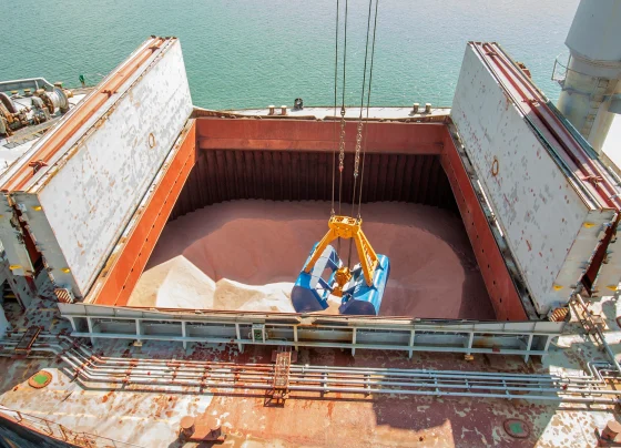 fertilizantes no Porto de Paranaguá