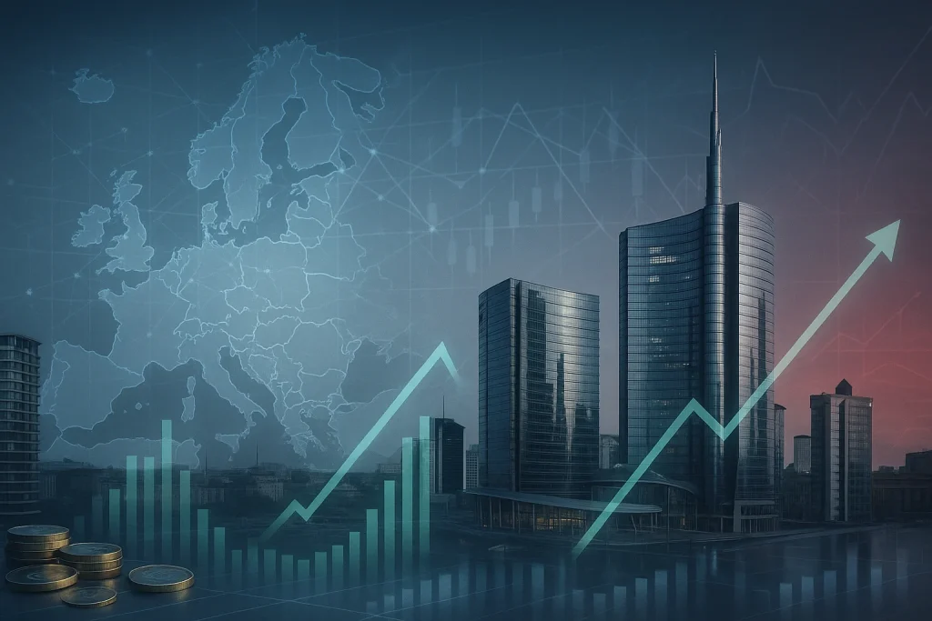 Bolsas da Europa fecham em alta e Milão atinge maior nível desde 2000