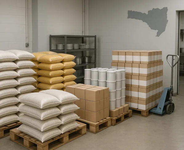 Conab inicia destinação de 623 toneladas de alimentos para cozinhas solidárias em Santa Catarina
