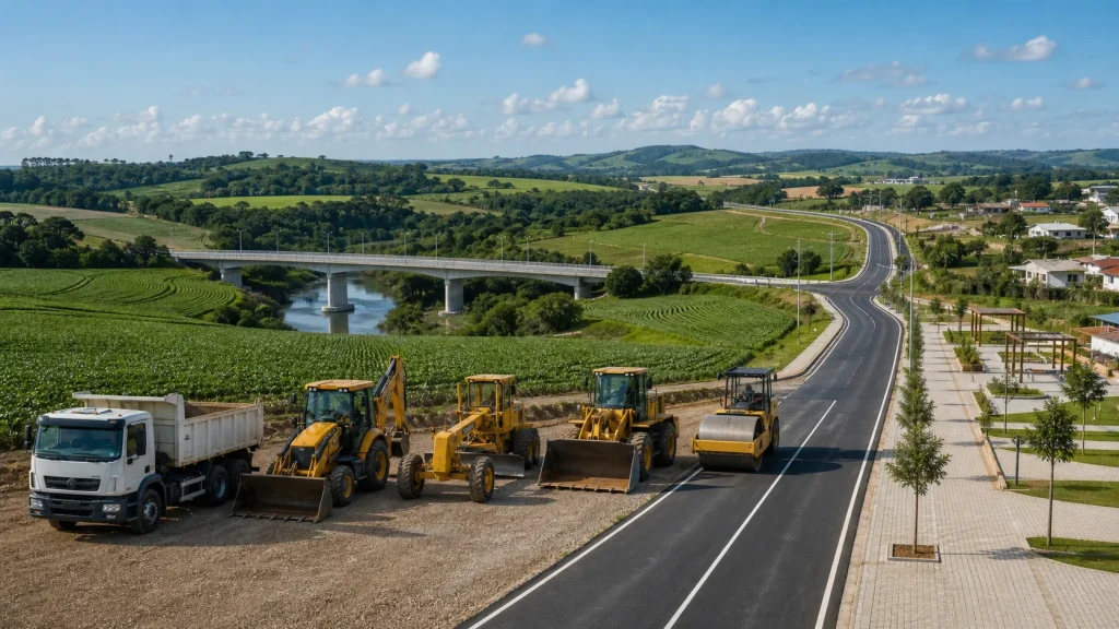Estado anuncia R$ 55,9 milhões para obras e máquinas em Verê e São Jorge d’Oeste
