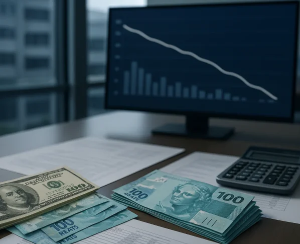Focus reduz projeção do dólar para R$ 5,20 no fim de 2026