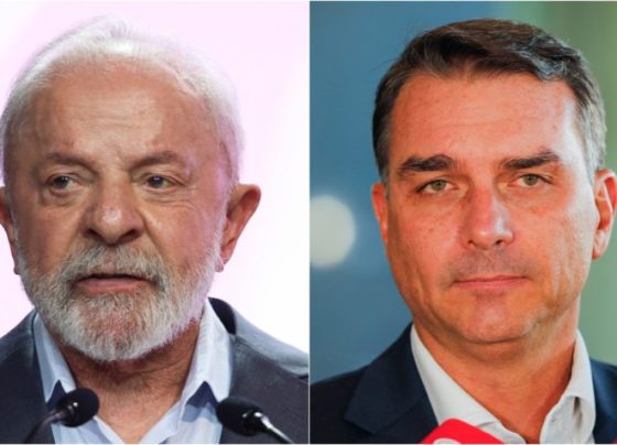 Prismada de Lula e Flávio Bolsonaro