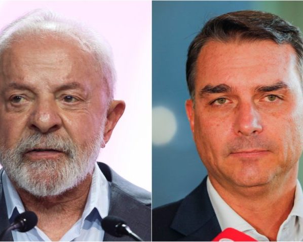 Prismada de Lula e Flávio Bolsonaro