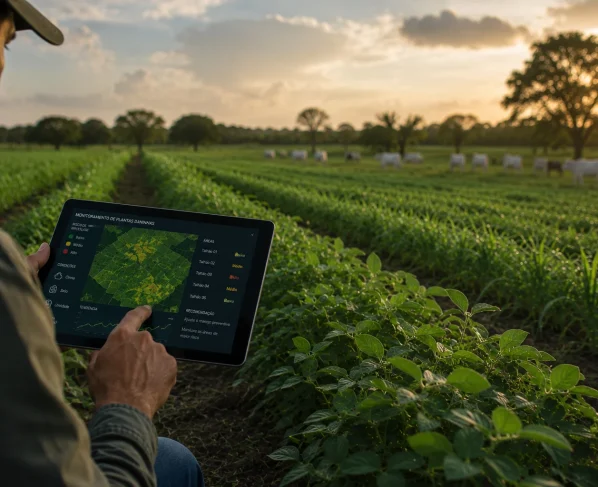 Tecnologia antecipa infestação de plantas daninhas